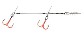 T_CWC TITANIUM UV ORANGE TANDEM STINGERS FROM PREDATOR TACKLE*